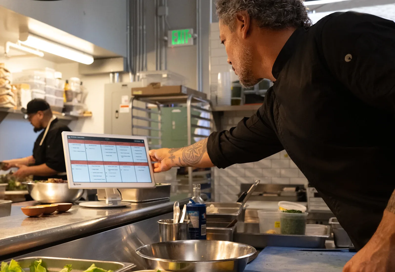 Écran d'affichage cuisine Clover KDS