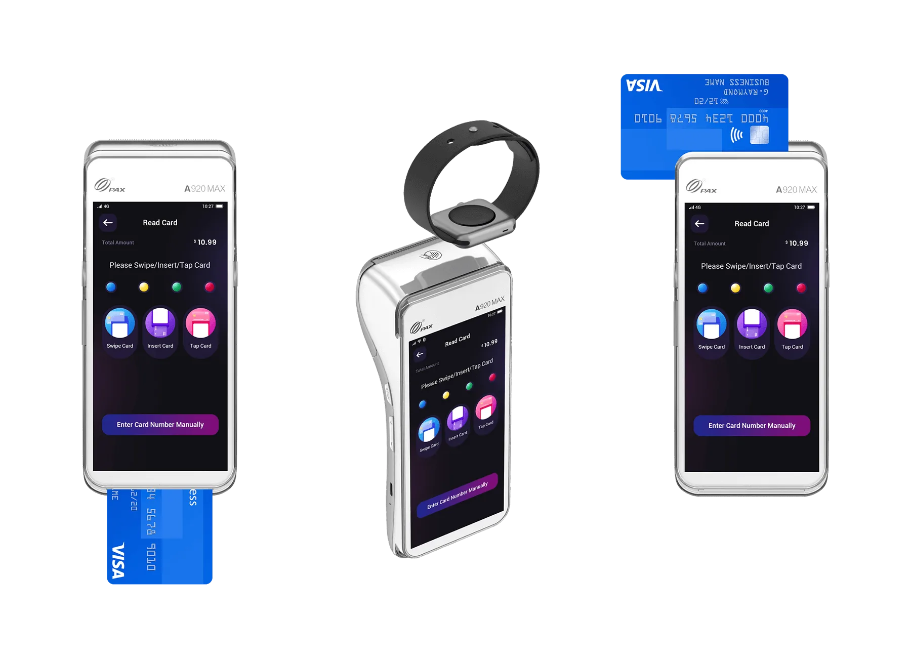 PAX A920 MAX, Android terminal with multiple payment modes